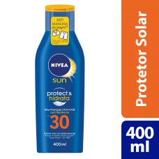 Protetor Solar Nivea Sun Hidratante Fator 30 400ml