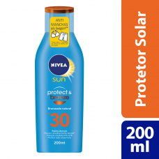 Protetor Solar Nivea Sun Protect & Bronze Fator 30 200ml