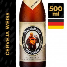 Cerveja Alemã Franziskaner Hefe Weissbier Garrafa 500ml
