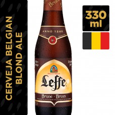 Cerveja Belga Brune Leffe Garrafa 330ml
