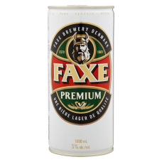 Cerveja Dinamarquesa Faxe Premium Lata 1 Litro