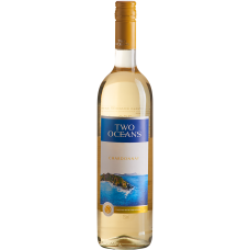 Vinho Sulafricano Branco Chardonnay Two Oceans Garrafa 750ml