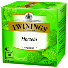 Chá Inglês Hortelã Twinings 17,5g Com 10 Saquinhos Chá Inglês Hortelã Twinings 17,5g Com 10 Saquinhos