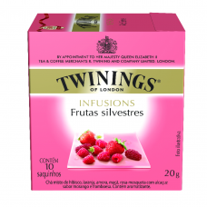 Chá Inglês Misto Sabor Frutas Silvestres Twinings Infusions 20g Com 10 Saquinhos Chá Inglês Misto Sabor Frutas Silvestres Twinings Infusions 20g Com 10 Saquinhos