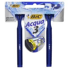 Aparelho De Barbear Bic Acqua 3 Com 2 Unidades