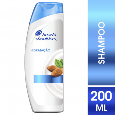 Shampoo Head & Shoulders Hidratação Com Óleo De Amêndoas 200ml
