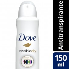 Desodorante Antitranspirante Aerosol Dove Invisible Dry 150ml