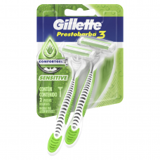 Aparelho De Barbear Gillette Prestobarba Sense Care Com 2 Unidades
