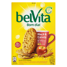 Biscoito Belvita Maçã E Canela Caixa 75g Biscoito Belvita Maçã E Canela Caixa 75g