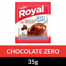 Pudim Zero Açúcar Sabor Chocolate Royal 35g