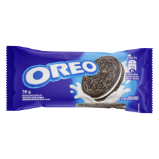 Biscoito Oreo Recheado Com Baunilha Original Pacote 36g Biscoito Oreo Recheado Com Baunilha Original Pacote 36g