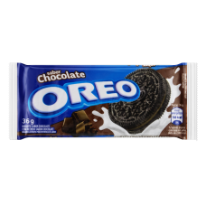 Biscoito Oreo Recheado Com Chocolate Pacote 36g Biscoito Oreo Recheado Com Chocolate Pacote 36g