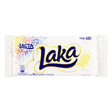 Chocolate Branco Laka Lacta Tablete 90g