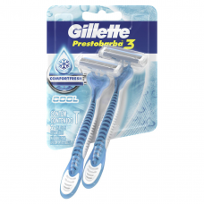 Aparelho De Barbear Gillette Prestobarba 3 Ice Com 2 Unidades