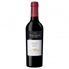 Vinho Argentino Tinto Seco Reserva Terrazas De Los Andes Malbec Mendoza Garrafa 375ml