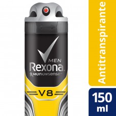 Desodorante Antitranspirante Aerosol Rexona Men V8 150ml