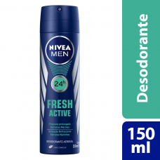 Desodorante Aerosol Nivea For Men Fresh 150ml