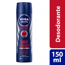Desodorante Antitranspirante Aerosol Nívea Dry Impact 150ml