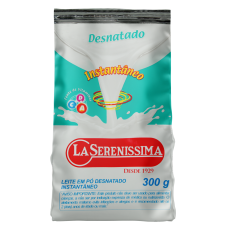 Leite Em Pó Desnatado La SerenÍssima Sachê 300g