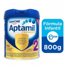 Fórmula Infantil Aptamil Premium 2 800g Fórmula Infantil Aptamil Premium 2 800g