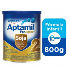 Fórmula Infantil Aptamil Proexpert Soja 2 800g Fórmula Infantil Aptamil Proexpert Soja 2 800g