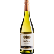 Vinho Chileno Branco Chardonnay Santa Rita 3 Medallas Garrafa 750ml Vinho Chileno Branco Chardonnay Santa Rita 3 Medallas Garrafa 750ml