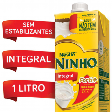 Leite Longa Vida Integral Ninho NestlÉ 1 Litro Leite Longa Vida Integral Ninho NestlÉ 1 Litro