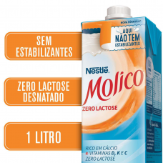 Leite Longa Vida Zero Lactose Molico 1 Litro Leite Longa Vida Zero Lactose Molico 1 Litro