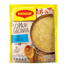 Maggi Sopa Galinha Com Arroz Sachê 70g
