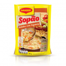 Sopão De Galinha Com Macarrão E Legumes Maggi Pacote 200g Sopão De Galinha Com Macarrão E Legumes Maggi Pacote 200g