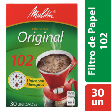 Filtro De Papel Original Melitta 102 Caixa 30 Unidades Filtro De Papel Original Melitta 102 Caixa 30 Unidades