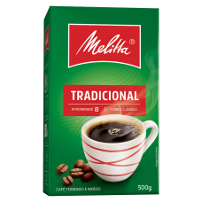 Café à Vácuo Torrado E Moído Tradicional Melitta Caixa 500g Café à Vácuo Torrado E Moído Tradicional Melitta Caixa 500g