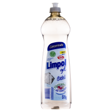 Detergente Em Gel Limpol Concentrado Cristal 511g Detergente Em Gel Limpol Concentrado Cristal 511g