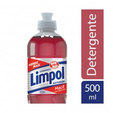 Detergente Líquido Limpol De Maçã 500ml Detergente Líquido Limpol De Maçã 500ml
