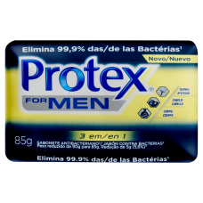 Sabonete Barra Antibacteriano Protex Men 3-em-1 85g