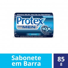 Sabonete Barra Antibacteriano Protex For Men Sports 85g