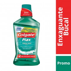 Enxaguante Bucal Colgate Plax Fresh Mint 500ml Promo Pague 350ml Enxaguante Bucal Colgate Plax Fresh Mint 500ml Promo Pague 350ml