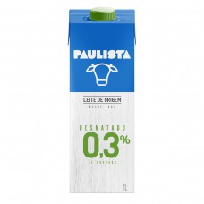 Leite Longa Vida Desnatado Paulista 1 Litro