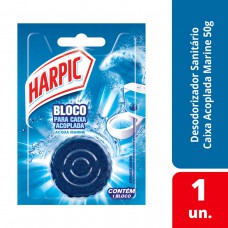 Desodorizador De Sanitário Harpic Tablete Para Caixa Acoplada Fresh 50g
