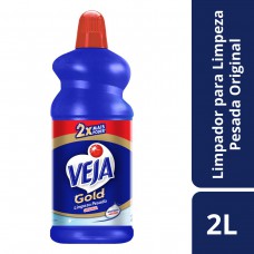 Limpador Para Casa Veja Gold Concentrado Limpeza Pesada Original 2 Litros