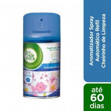 Odorizador De Ar Bom Ar Air Wick Fresh Matic Cheirinho Refil 250ml