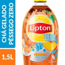 Chá Lipton Ice Tea Pêssego Zero Açúcar Garrafa 1,5 Litros