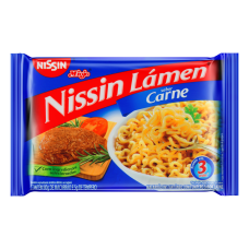 MACARRÃO INSTANTÂNEO 85GR NISSIN LAMEN - SABOR CARNE 