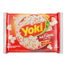 Yoki Popcorn Micro Com Sal 100g