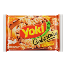 Yoki Popcorn Micro Cobertura Caramelo 160g