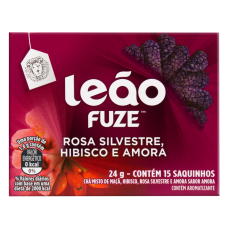 Chá Misto De Flores E Frutas Sabor Silvestre LeÃo Caixa 22,5g Com 15 Sachês