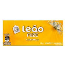 Chá De Camomila LeÃo Caixa 25g Com 25 Saquinhos Chá De Camomila LeÃo Caixa 25g Com 25 Saquinhos