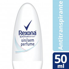 Desodorante Antitranspirante Roll On Rexona Women Sem Perfume 50ml