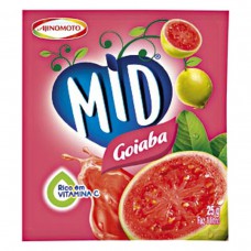 Refresco Em Pó Mid De Goiaba 25g