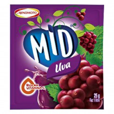 Refresco Em Pó Mid De Uva 25g